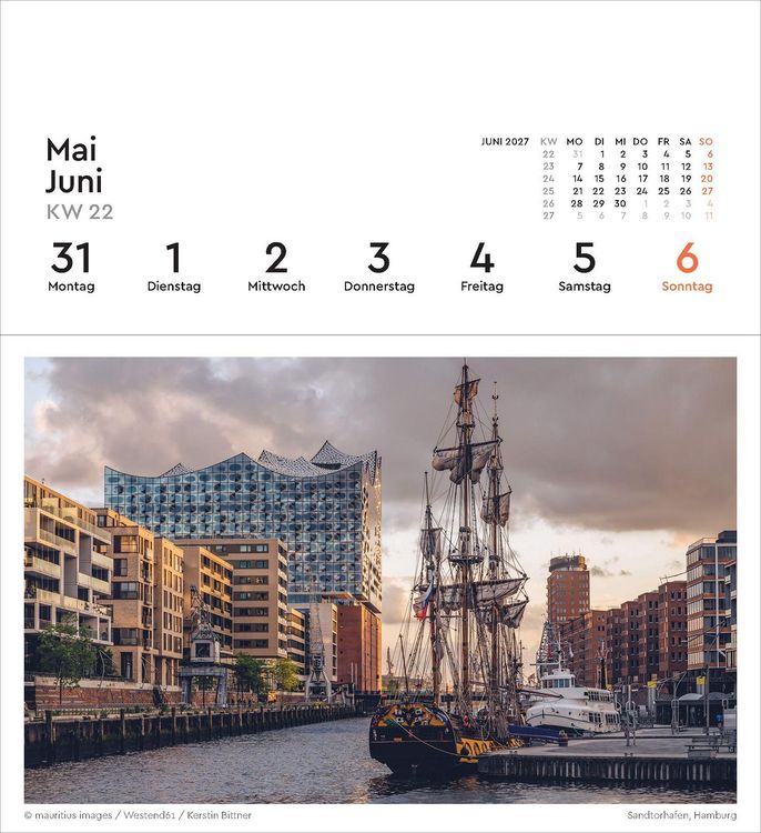 Produktbild: Deutschland - KUNTH Postkartenkalender 2027