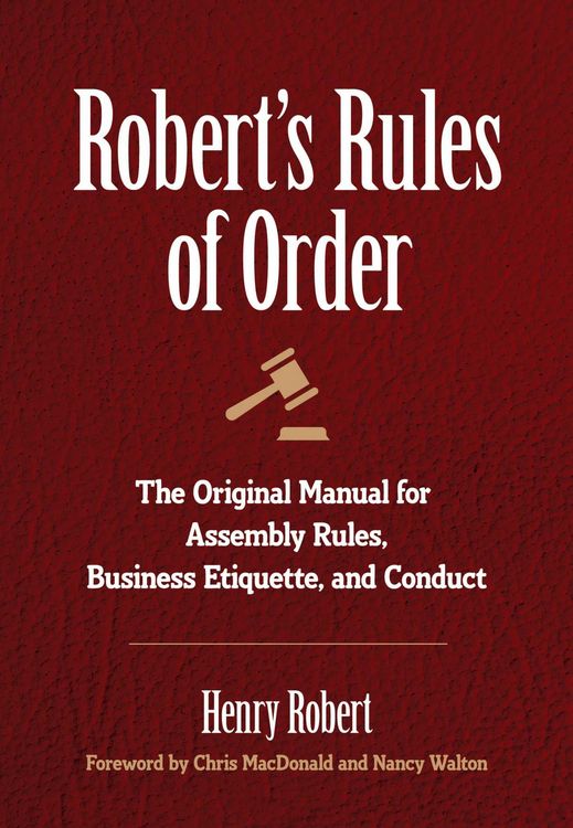 Produktbild: Robert's Rules of Order