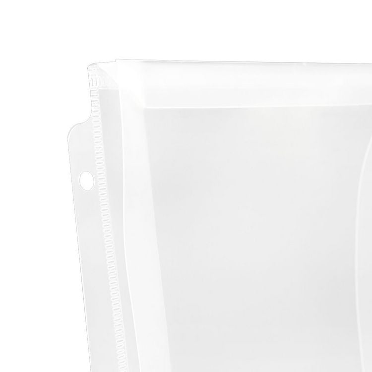Produktbild: Idena Dokumententasche zum Abheften transparent DIN A4