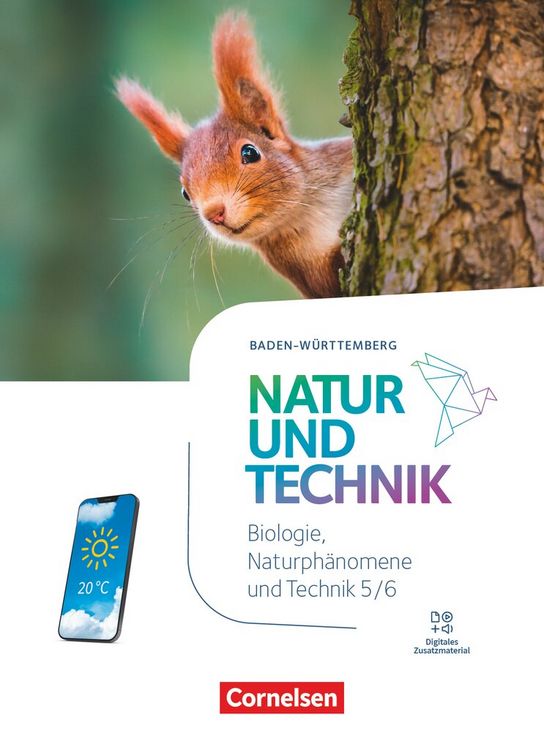 Produktbild: Natur und Technik - Naturwissenschaften: Neubearbeitung - Baden-W&uuml;rttemberg 2024 - 5./6. Schuljahr: Biologie, Naturph&auml;nomene und Technik