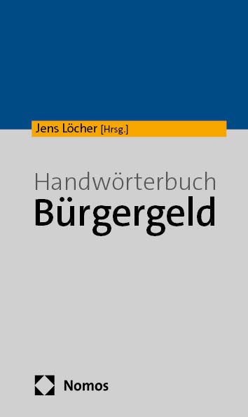 Produktbild: Handw&ouml;rterbuch B&uuml;rgergeld