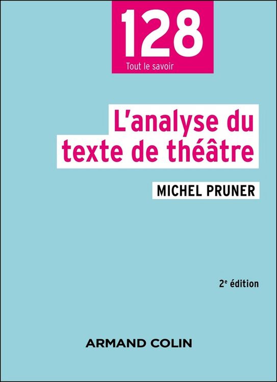 Produktbild: L'analyse du texte de th&eacute;&acirc;tre