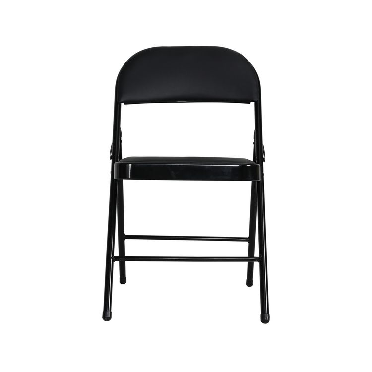 Produktbild: HTI-Living Klappstuhl Wedigo PVC Schwarz 4er Set Klappstuhl Wedigo PVC Schwarz 4er Set