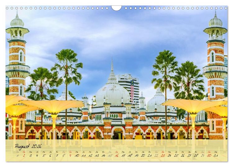 Produktbild: Faszination Malaysia Zauberhaftes S&uuml;dostasien (Wandkalender 2026 DIN A3 quer), CALVENDO Monatskalender
