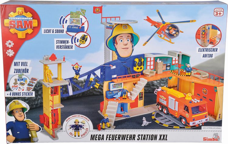 Produktbild: Sam Mega-Feuerwehrstation XXL