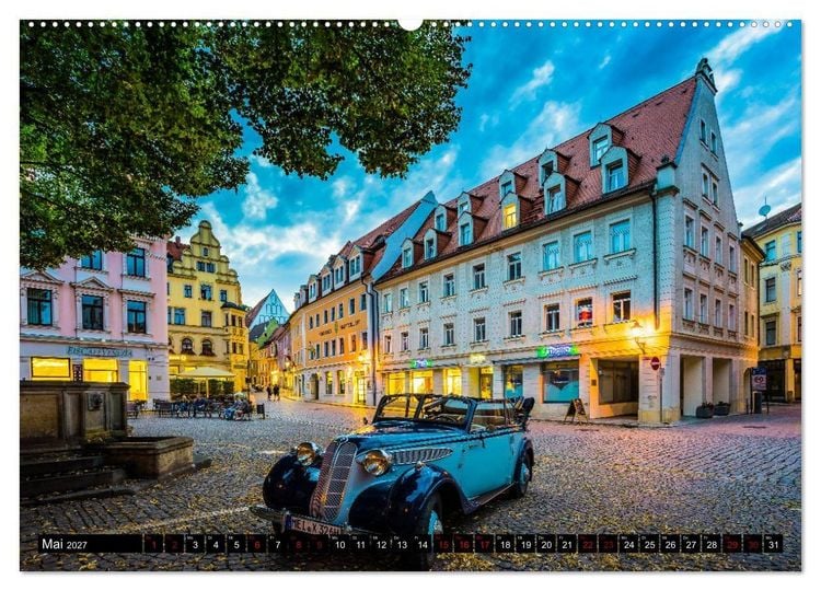 Produktbild: Mei&szlig;en Impressionen (Wandkalender 2027 DIN A2 quer), CALVENDO Monatskalender