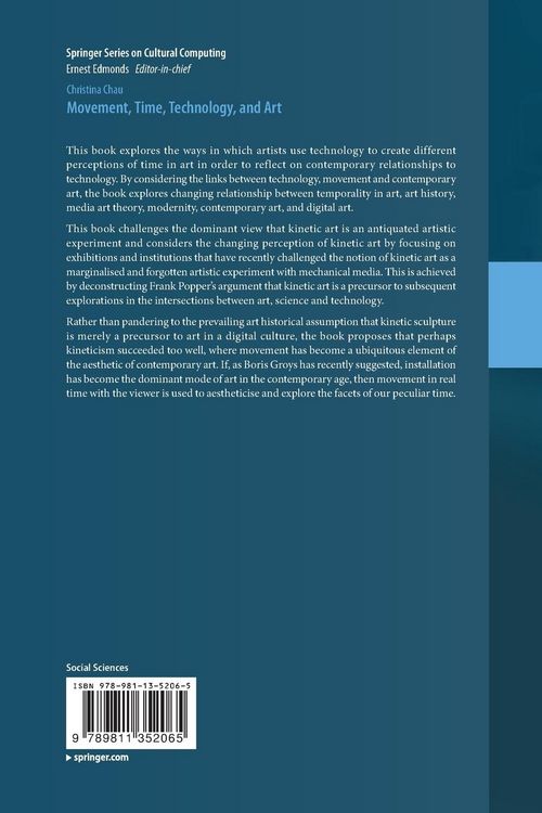 Produktbild: Movement, Time, Technology, and Art