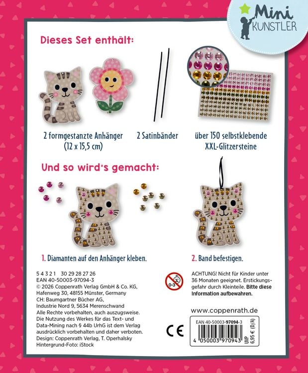 Produktbild: Mein kleines Bastelset: Diamond-Anh&auml;nger