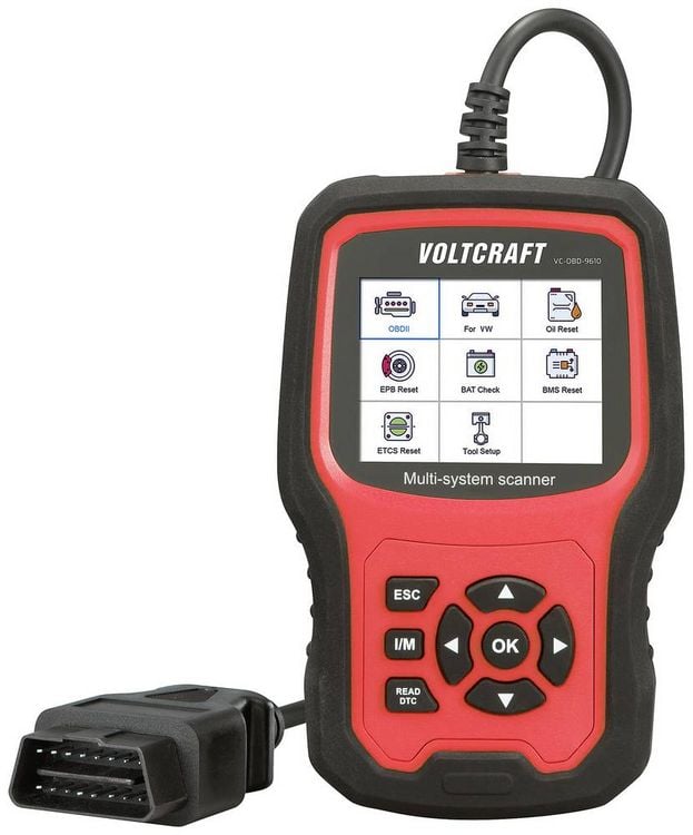 Produktbild: VOLTCRAFT VC-OBD-9610 OBD II Diagnosetool VC-13097390