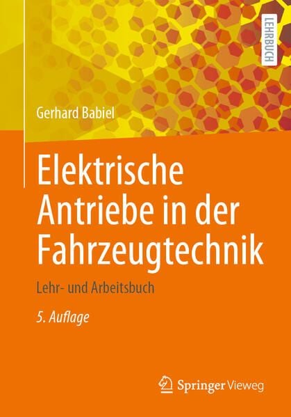 Produktbild: Elektrische Antriebe in der Fahrzeugtechnik