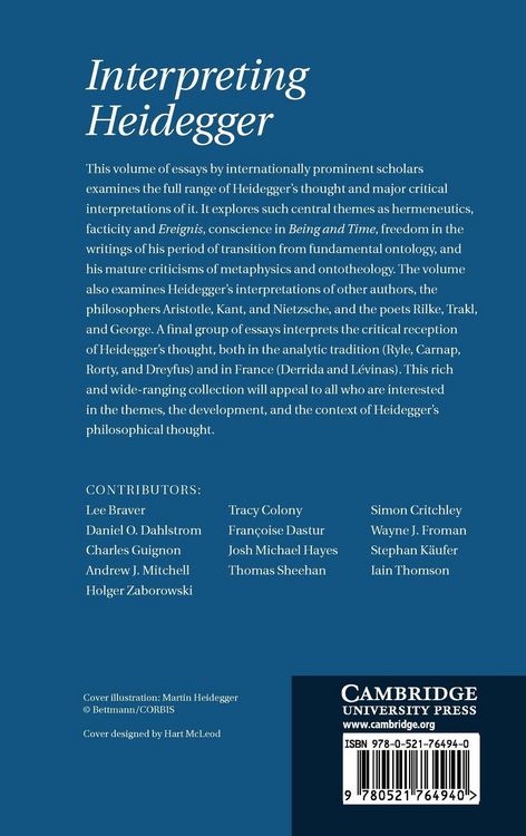 Produktbild: Interpreting Heidegger