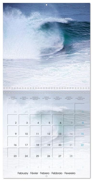 Produktbild: Surfing Passion (Wall Calendar 2026 12 &times; 12 Inch) CALVENDO 12 Month Wall Calendar