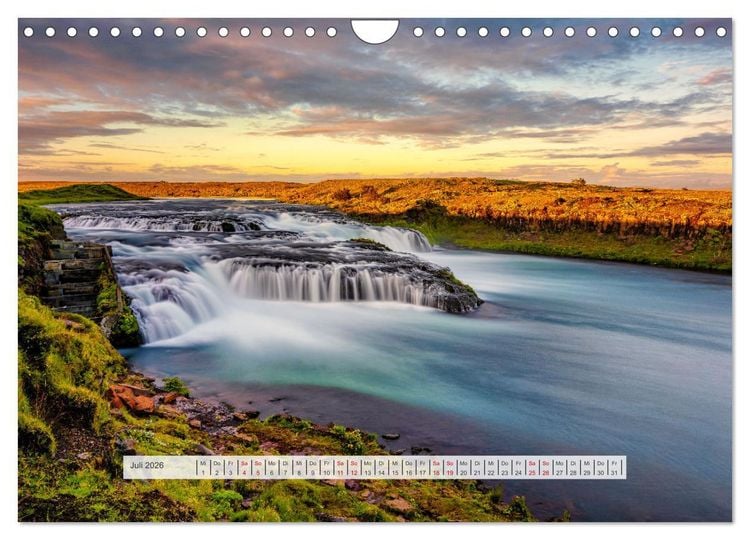 Produktbild: Island - Insel der Sehnsucht (Wandkalender 2026 DIN A4 quer), CALVENDO Monatskalender