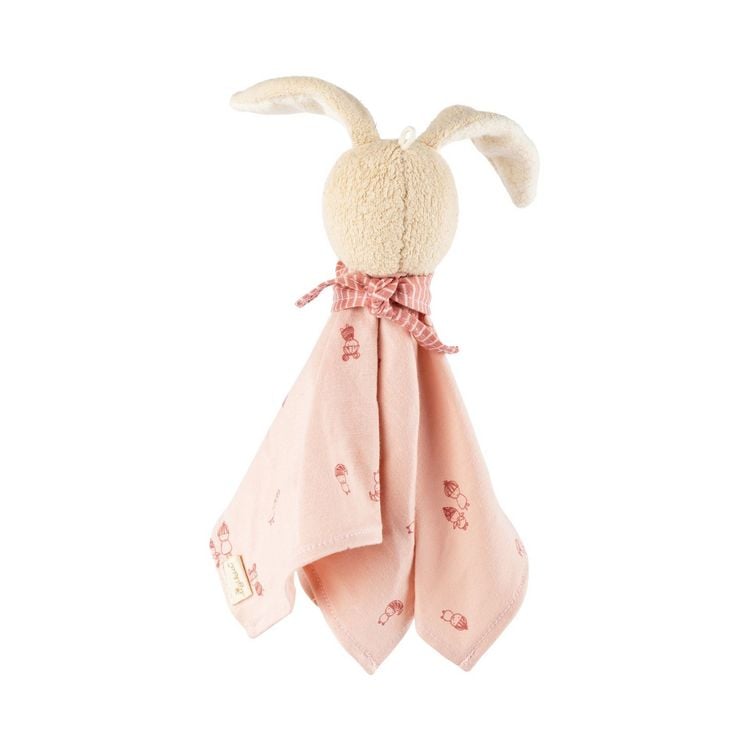 Produktbild: Sigikid 39990 - Schnuffeltuch Hase, sigibaby, Baumwolle, 6x7x24cm