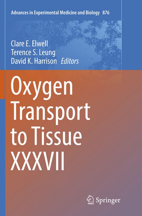 Produktbild: Oxygen Transport to Tissue XXXVII