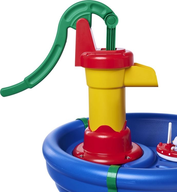 Produktbild: BIG 8700001595 - AquaPlay WaterTable, Wasser-Spieltisch mit Handpumpe und Zubeh&ouml;r