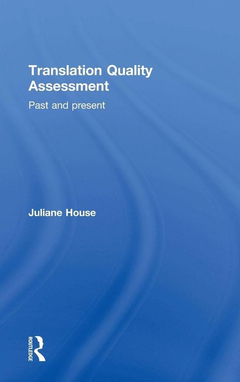 Produktbild: Translation Quality Assessment