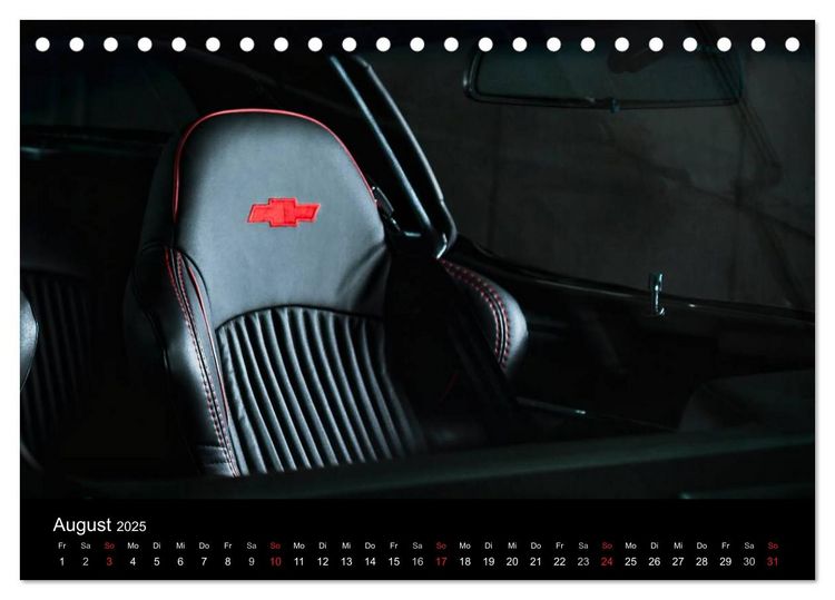 Produktbild: Chevrolet Camaro &acute;79 (Tischkalender 2025 DIN A5 quer), CALVENDO Monatskalender