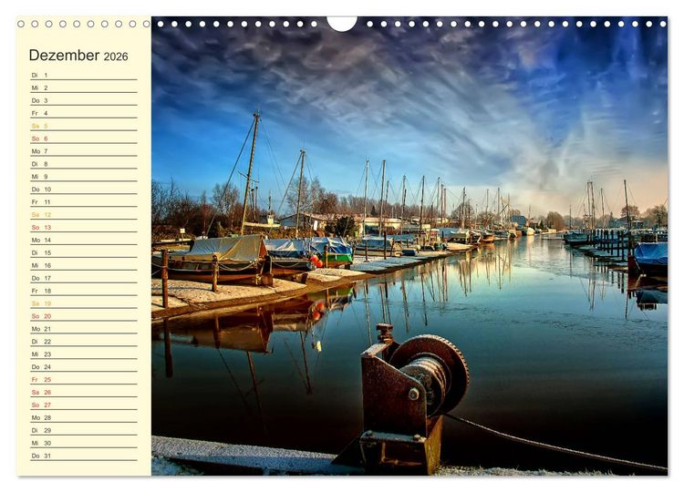 Produktbild: Friesland, verzauberte Landschaft an der Nordsee (Wandkalender 2026 DIN A3 quer), CALVENDO Monatskalender