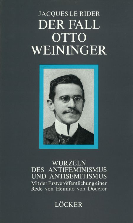 Produktbild: Der Fall Otto Weininger