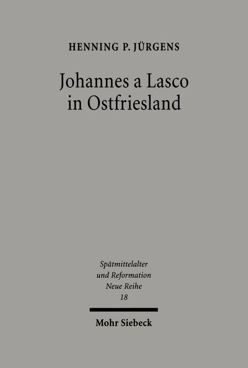 Produktbild: Johannes a Lasco in Ostfriesland