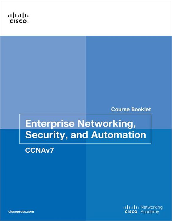 Produktbild: Enterprise Networking, Security, and Automation Course Booklet (CCNAv7)