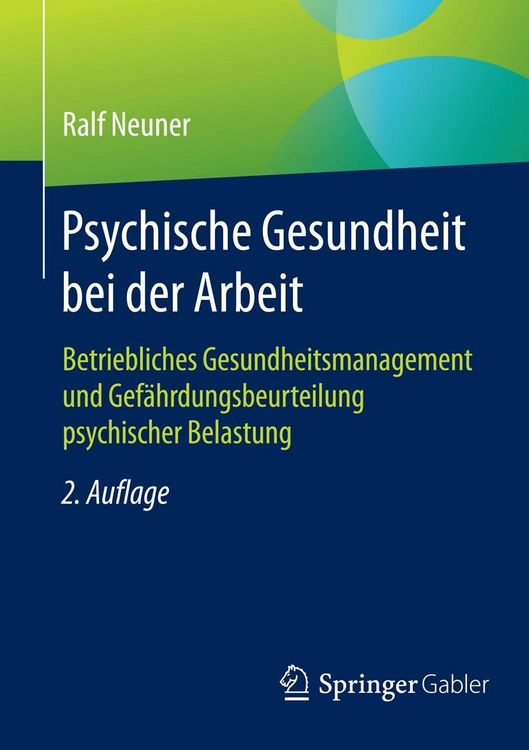 Produktbild: Psychische Gesundheit bei der Arbeit