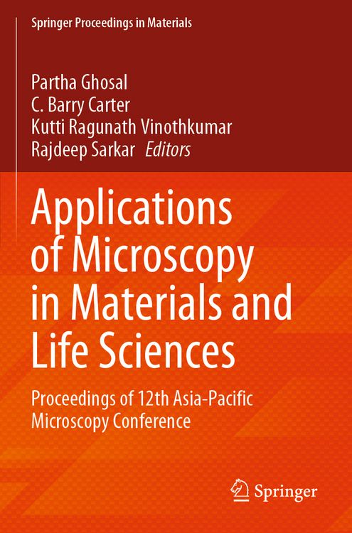 Produktbild: Applications of Microscopy in Materials and Life Sciences