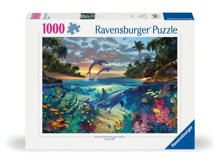 Produktbild: Erwachsenenpuzzle 1000 Teile - Korallenbucht