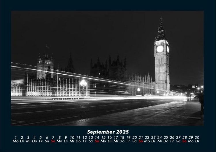 Produktbild: London 2025 Fotokalender DIN A4