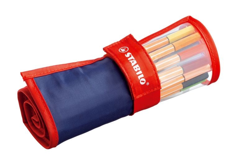 Produktbild: STABILO Fineliner -   point 88 - 25er Rollerset - mit 25 verschiedenen Farben