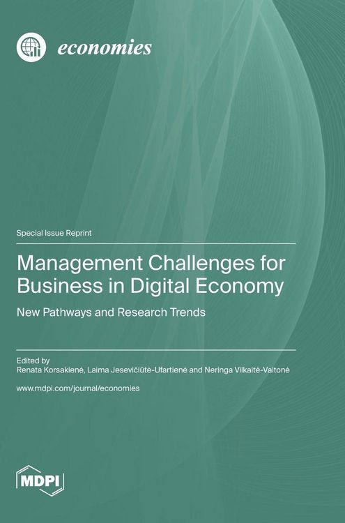 Produktbild: Management Challenges for Business in Digital Economy