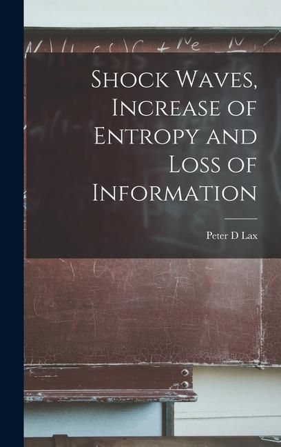 Produktbild: Shock Waves, Increase of Entropy and Loss of Information
