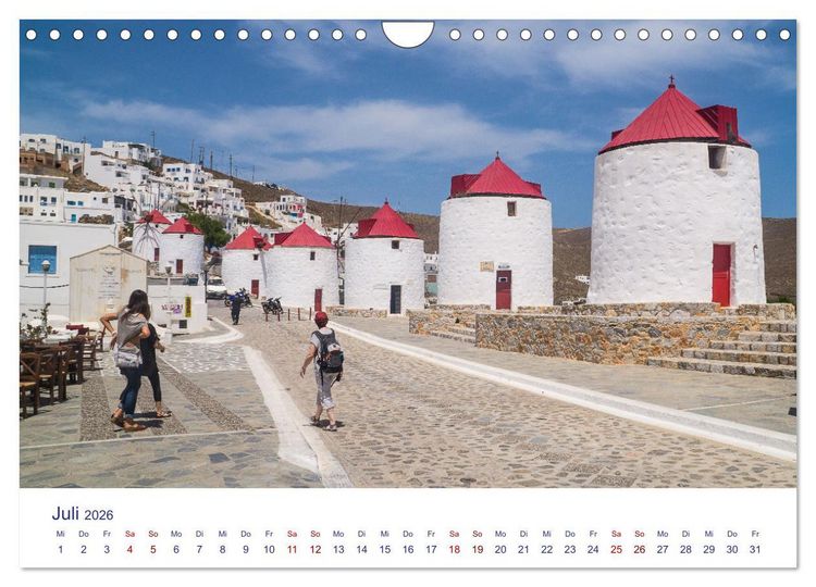 Produktbild: Astypalaia (Wandkalender 2026 DIN A4 quer), CALVENDO Monatskalender