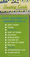 Produktbild: Knock Knock: Card Set Bday