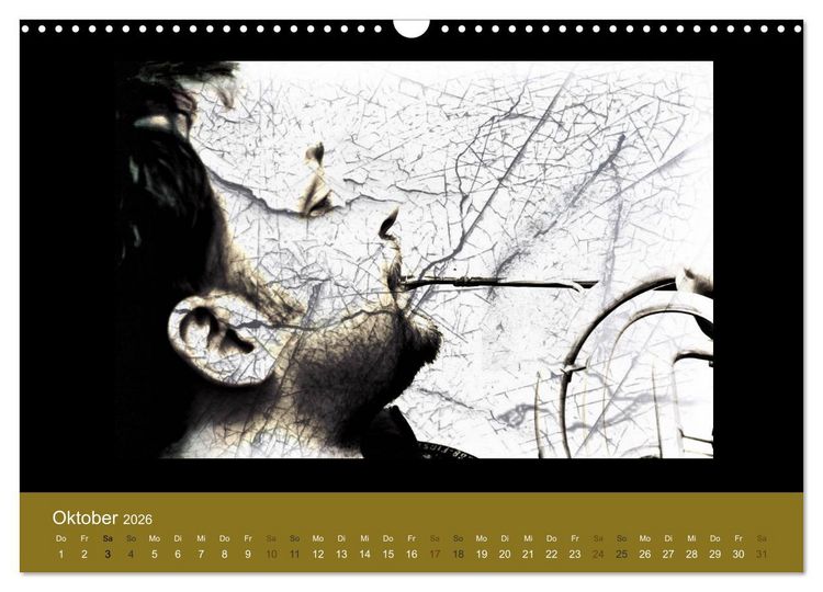 Produktbild: Klangbilder Instrumental-KUNST (Wandkalender 2026 DIN A3 quer), CALVENDO Monatskalender