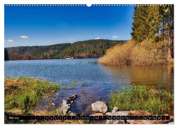 Produktbild: Im Th&uuml;ringer Wald (Wandkalender 2026 DIN A2 quer), CALVENDO Monatskalender