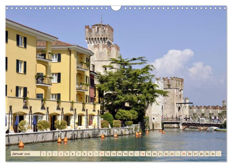 Produktbild: Impressionen vom Gardasee (Wandkalender 2026 DIN A3 quer), CALVENDO Monatskalender