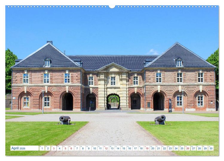 Produktbild: Hansestadt Wesel - Impressionen vom Niederrhein (hochwertiger Premium Wandkalender 2026 DIN A2 quer), Kunstdruck in Hochglanz