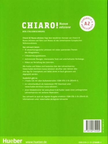 Produktbild: Chiaro! A2 &ndash; Nuova edizione