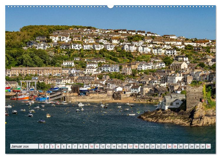 Produktbild: Vereinigtes K&ouml;nigreich - Cornwall (hochwertiger Premium Wandkalender 2026 DIN A2 quer), Kunstdruck in Hochglanz