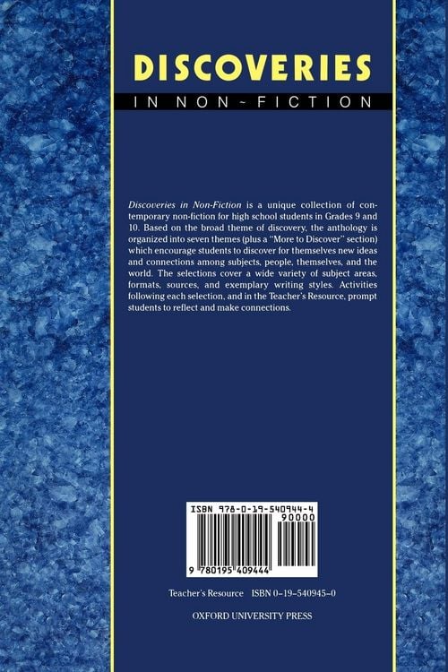 Produktbild: DISCOVERIES IN NON-FICTION