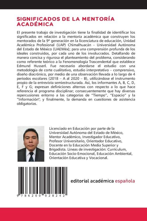 Produktbild: Significados De La Mentor&iacute;a Acad&eacute;mica