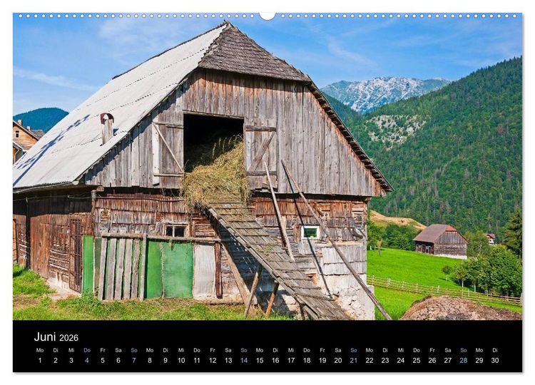 Produktbild: Bauernh&auml;user in Siebenb&uuml;rgen (Wandkalender 2026 DIN A2 quer), CALVENDO Monatskalender