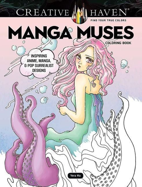 Produktbild: Creative Haven Manga Muses Coloring Book