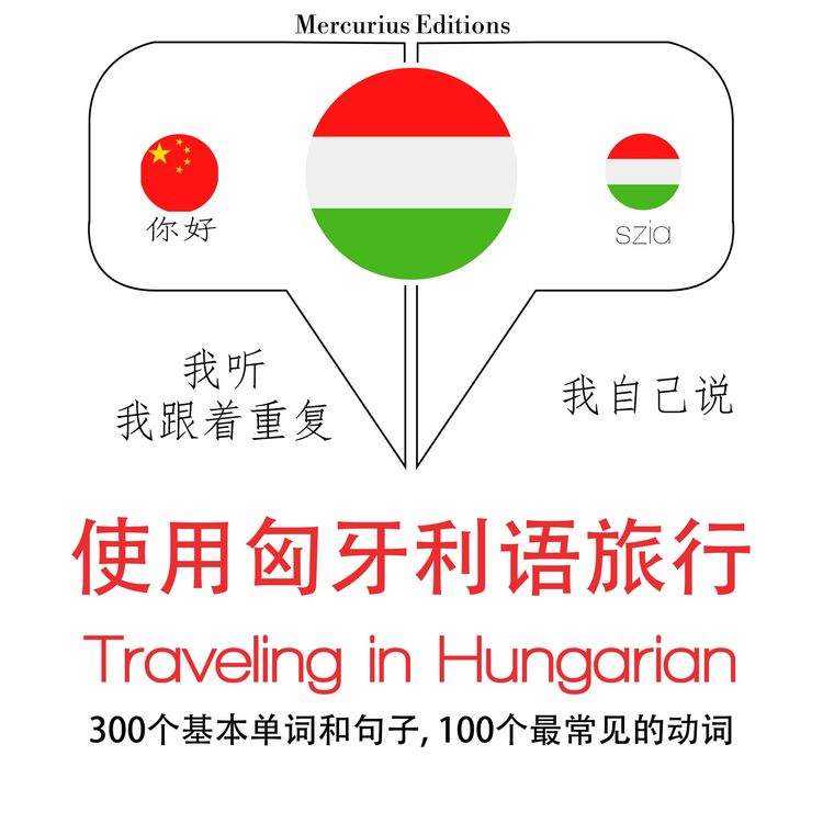 Produktbild: Travel words and phrases in Hungarian