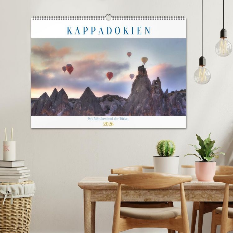 Produktbild: Kappadokien - Das M&auml;rchenland der T&uuml;rkei (Wandkalender 2026 DIN A2 quer), CALVENDO Monatskalender