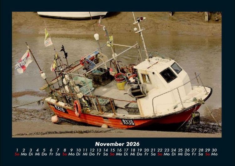 Produktbild: Schiffe 2026 Fotokalender DIN A4