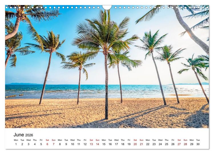 Produktbild: Tropical Vibes (Wall Calendar 2026 DIN A3 landscape), CALVENDO 12 Month Wall Calendar