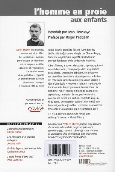 Produktbild: Homme en proie aux enfants l